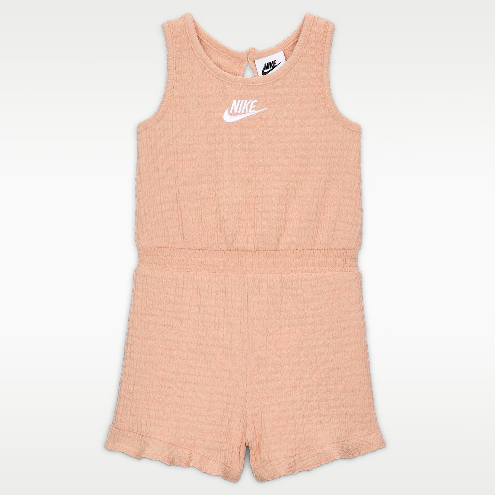 Enterito texturizado para bebé Nike – Naranja ártico – vista 1