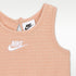 Enterito texturizado para bebé Nike – Naranja ártico – vista 3