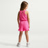 Enterito texturizado para niños talla pequeña Nike – Rosa resplandor – vista 5