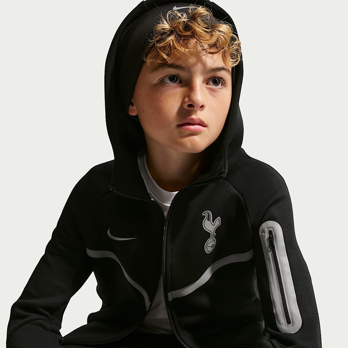 Sudadera con Capucha Nike Tottenham Hotspur Tech Fleece para Niño Grande