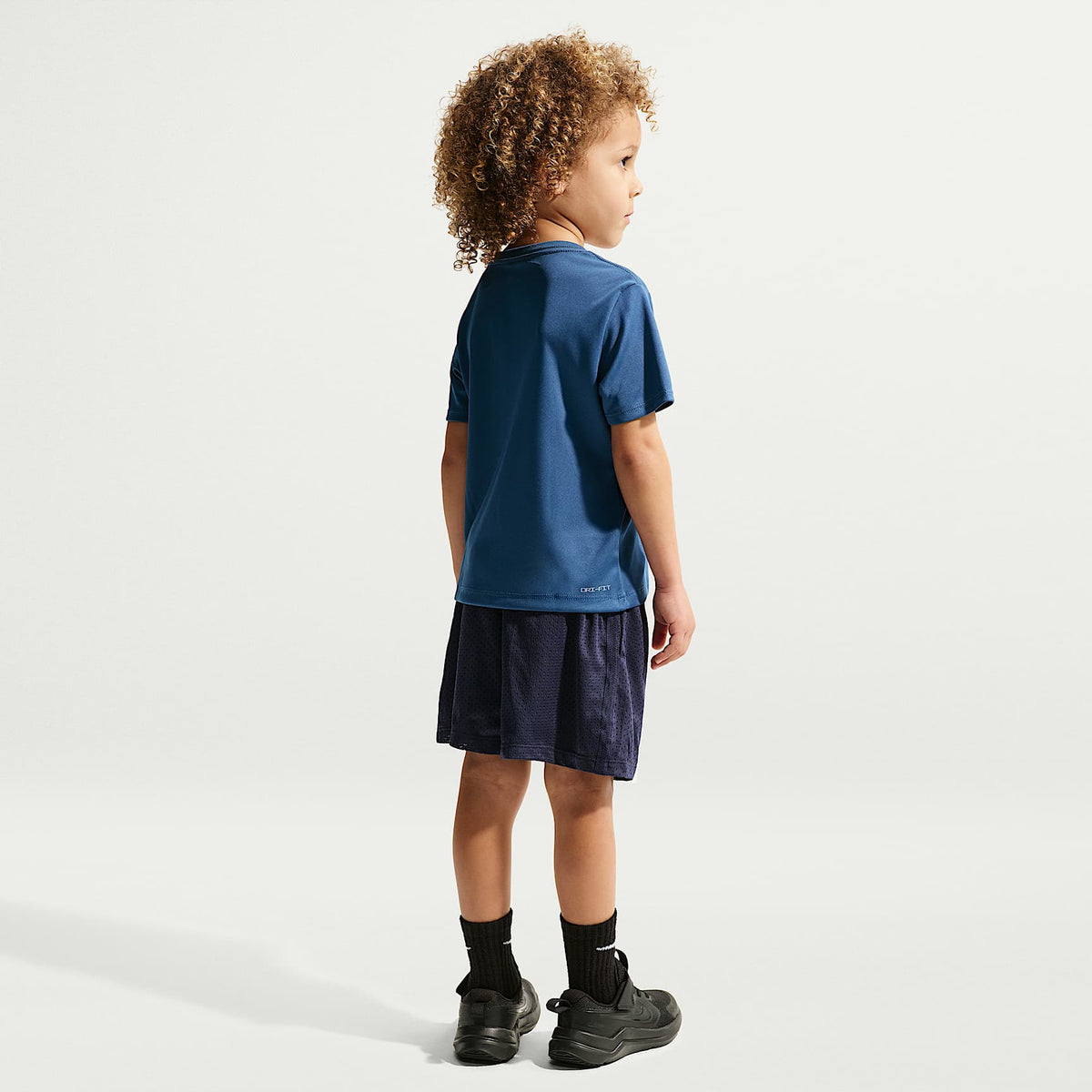 Playera de tela de punto Dri-FIT infantil Trophy Nike – Azul – vista 5