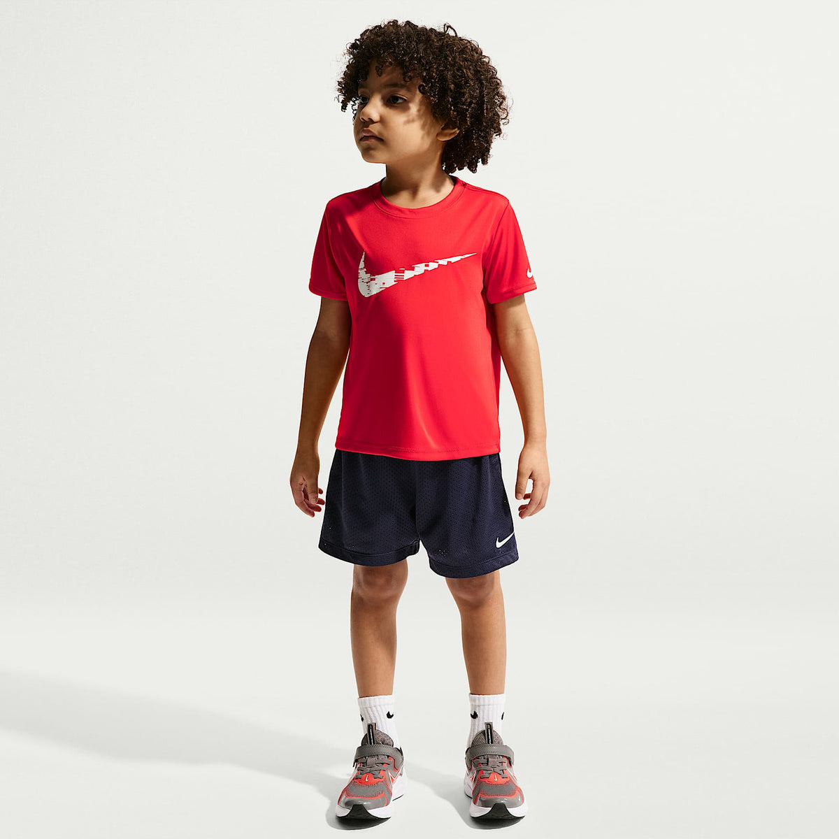 Jersey Trophy Dri-FIT para niños talla pequeña Nike – Rojo universitario – vista 4