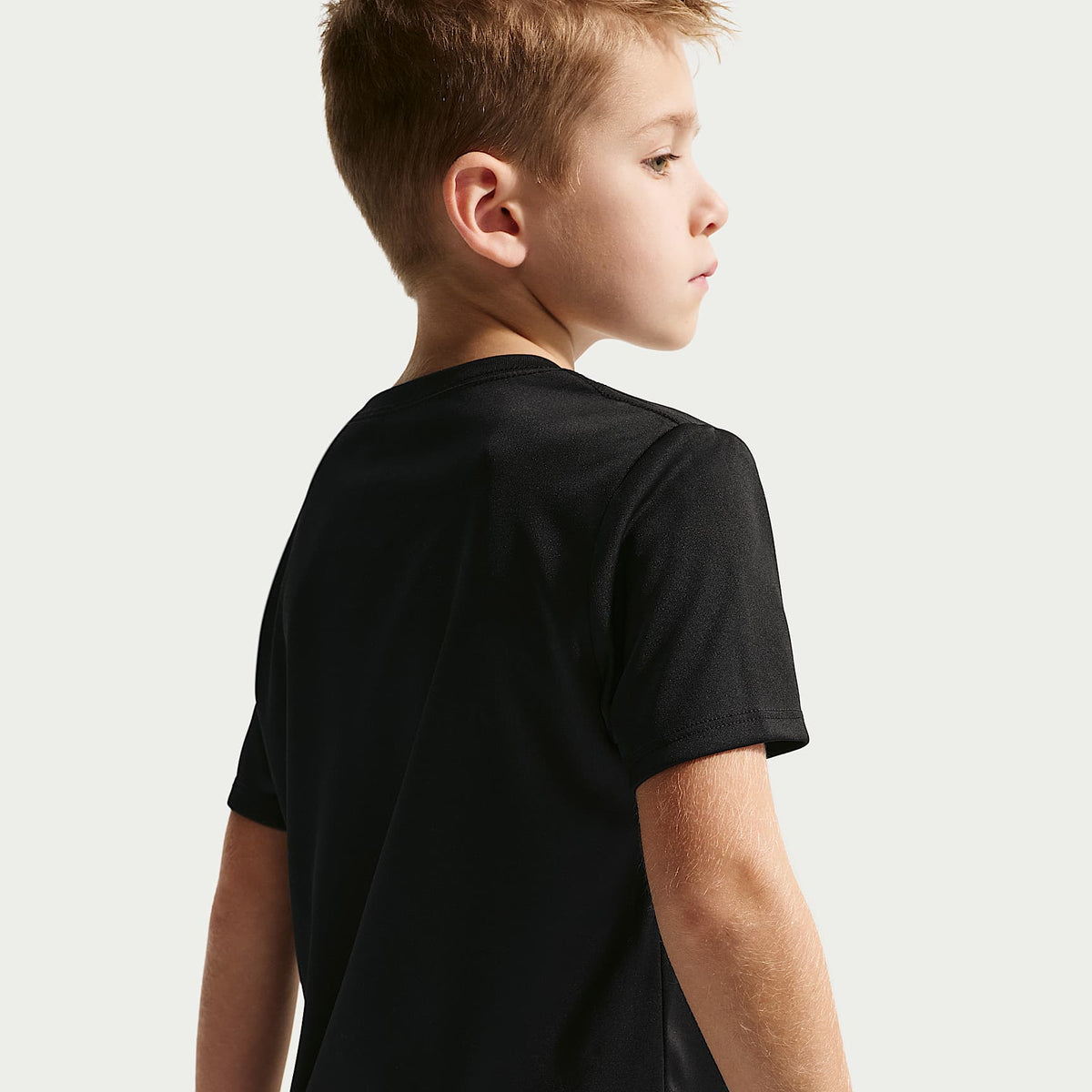 Jersey Trophy Dri-FIT para niños talla pequeña Nike – Negro – vista 2