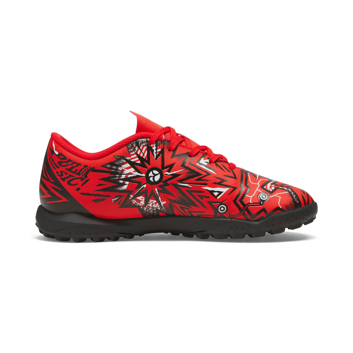 2 Colores, Tacos de fútbol para niños grandes PUMA x PULISIC ULTRA PLAY TT – PUMA Red-PUMA Black-PUMA White – vista 5