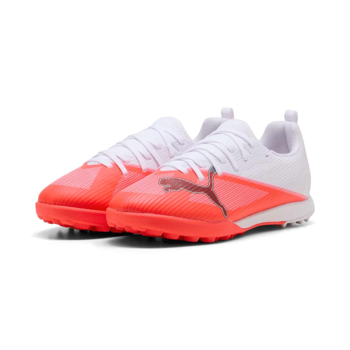 Tacos de futbol juveniles para césped ULTRA 7 MATCH – Ultra Red-PUMA Black-PUMA White – vista 2