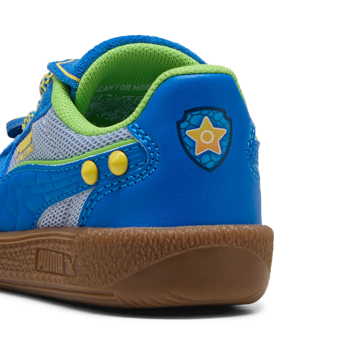 Tenis Easy On PUMA x PAW PATROL Palermo para infantes – Snow Mountain Blue-PUMA Team Royal – vista 3