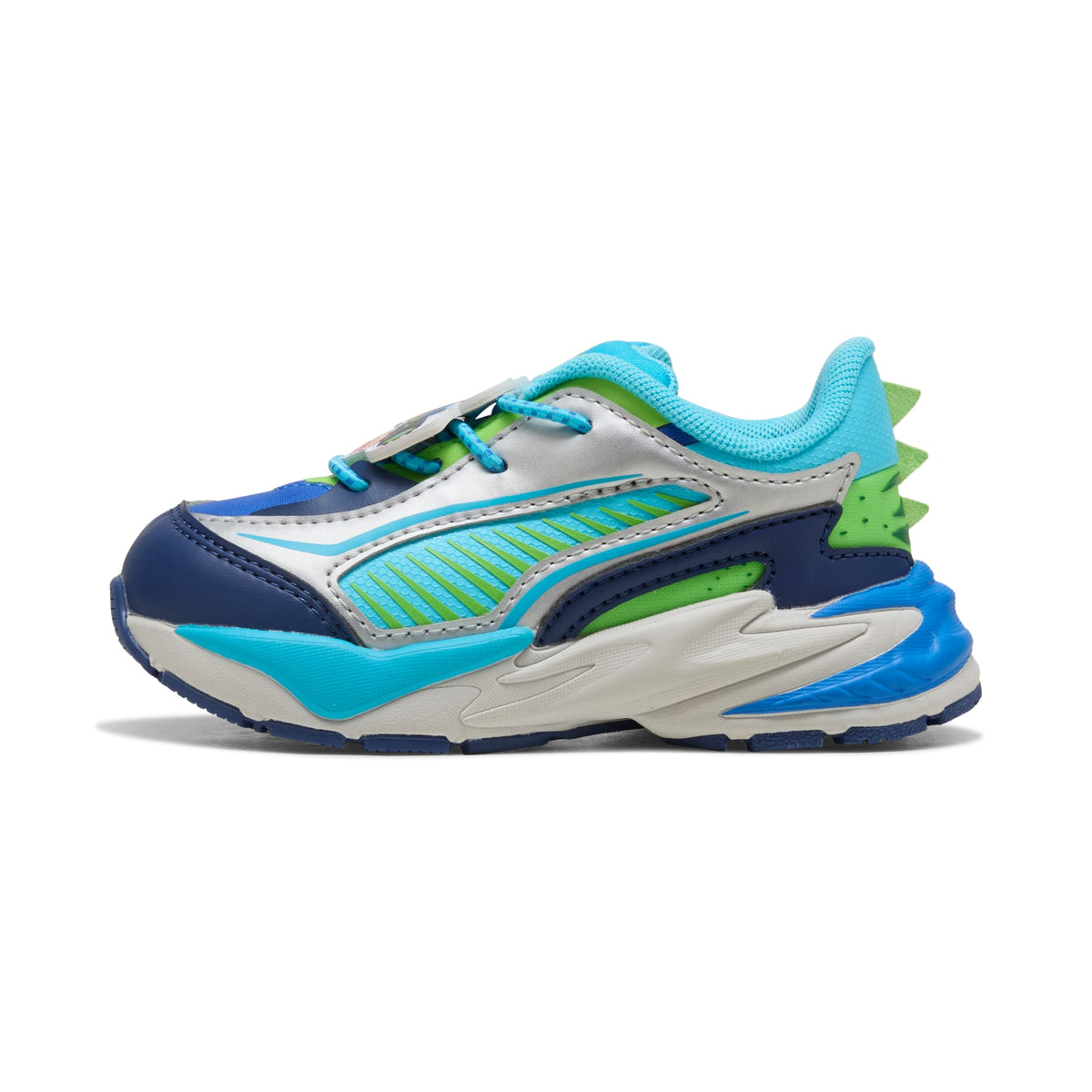 Tenis Easy On PUMA x PAW PATROL RS Surge para infantes – Bright Aqua-Pitch Green – vista 1