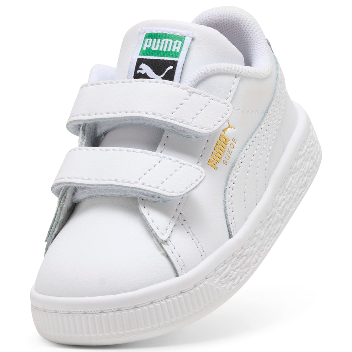 3 Colores, Tenis Easy On Suede – PUMA White-Archive Green – vista 6