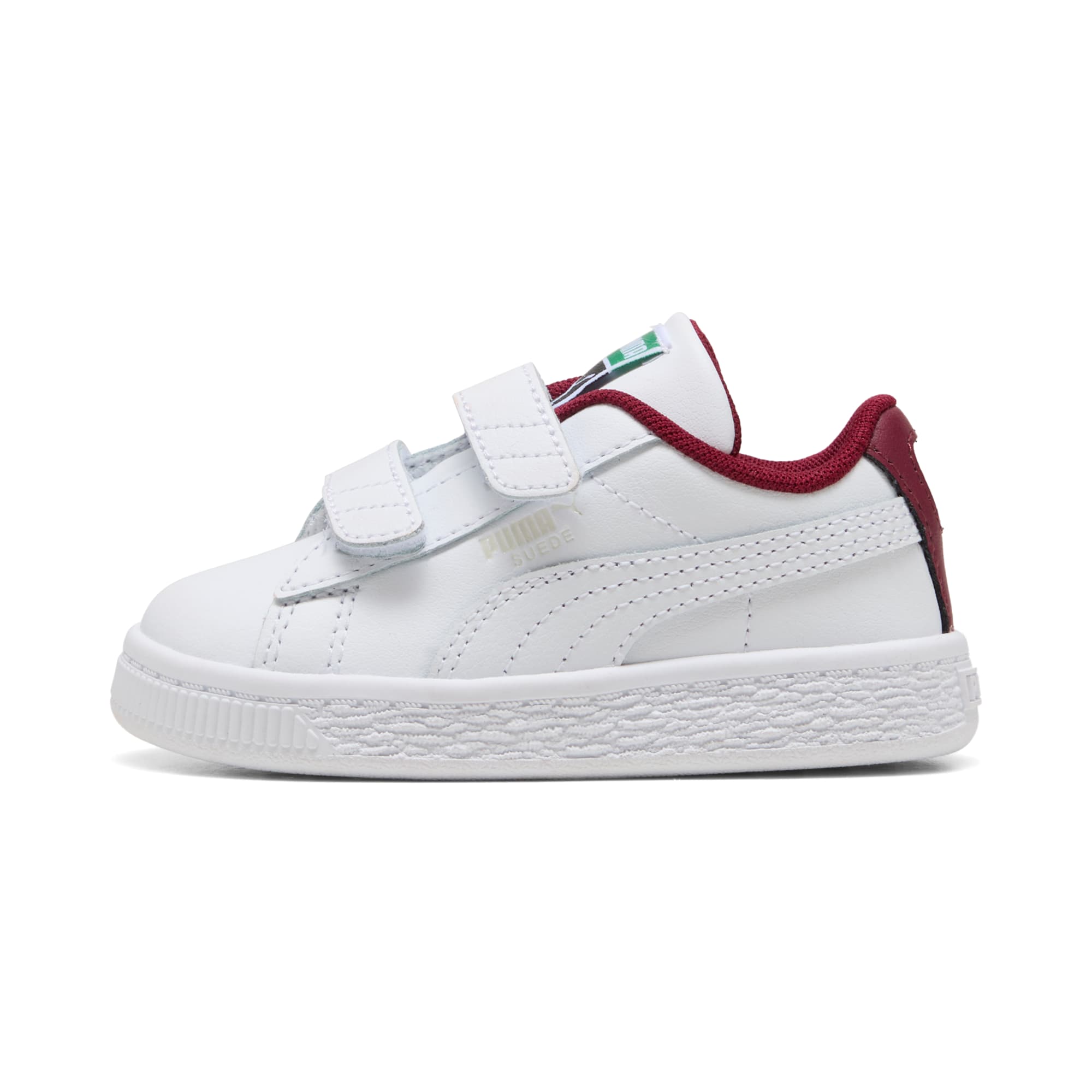 3 Colores, Tenis Easy On Suede – PUMA White-Team Regal Red – vista 1