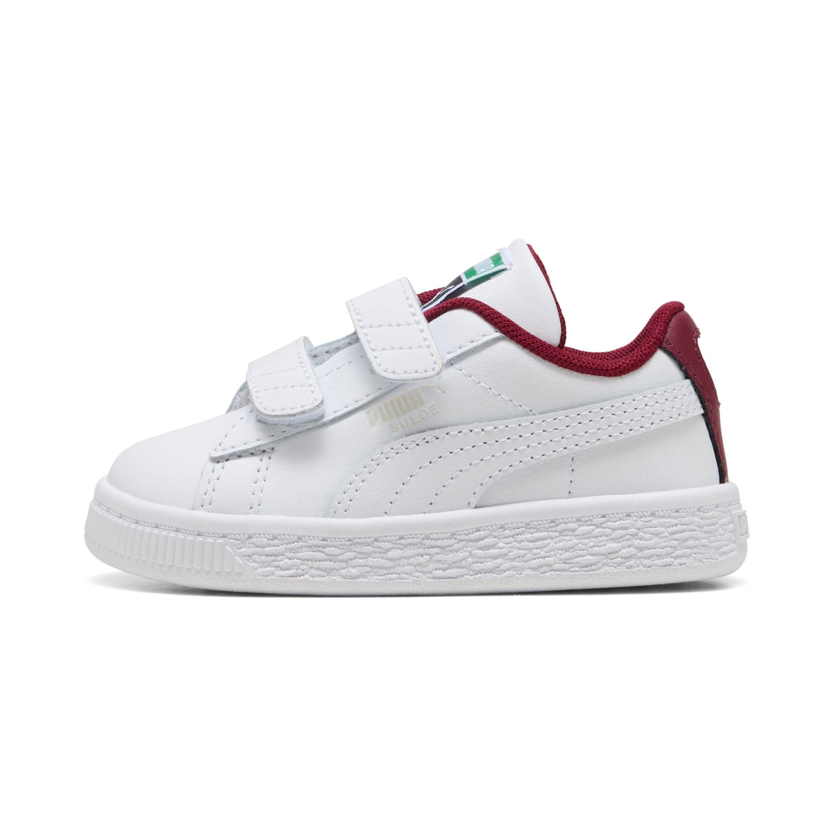 3 Colores, Tenis Easy On Suede – PUMA White-Team Regal Red – vista 1
