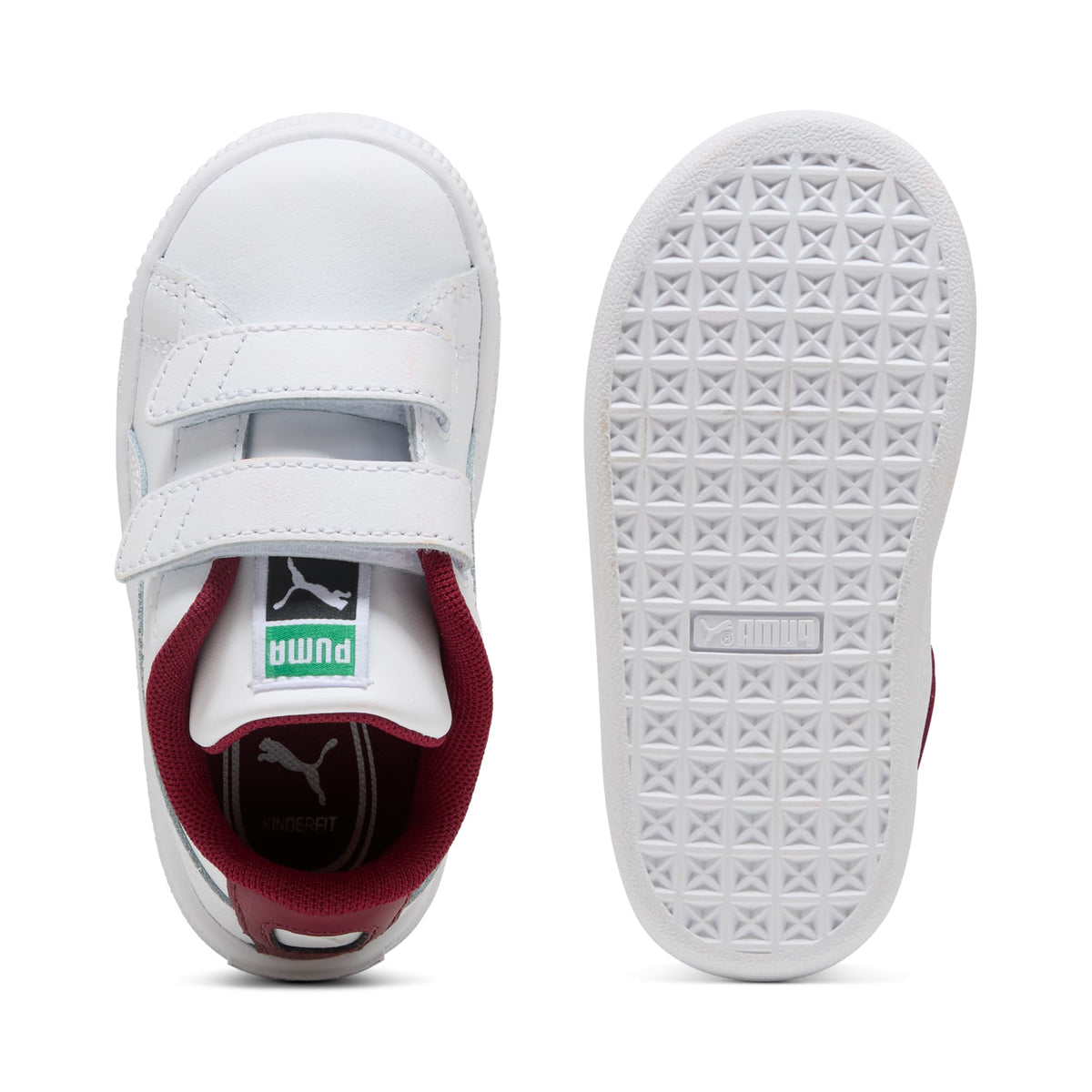 3 Colores, Tenis Easy On Suede – PUMA White-Team Regal Red – vista 4