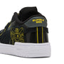 Tenis Easy On para infantes PUMA x TRANSFORMERS California Pro – PUMA Black-Bright Mango Yellow – vista 3
