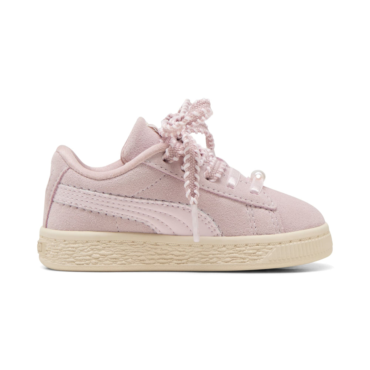 2 Colores, Tenis Easy On para infantes Suede Bloom – Misty Pink-Powder Pink – vista 5