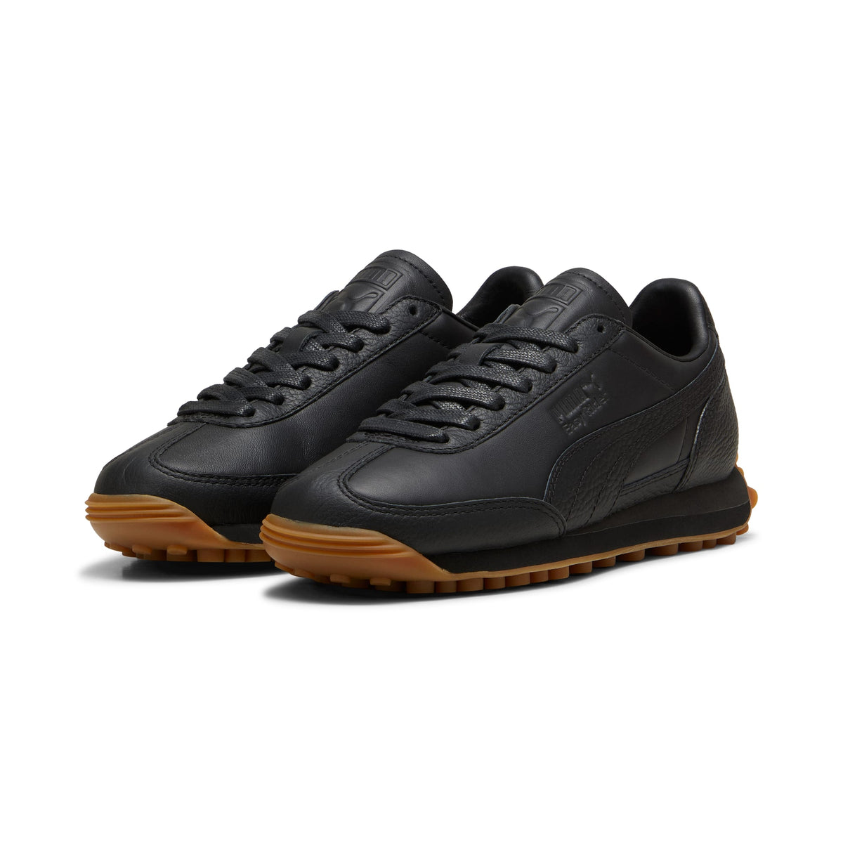 2 Colores, Tenis Easy Rider de piel para niños grandes – PUMA BLACK – vista 2
