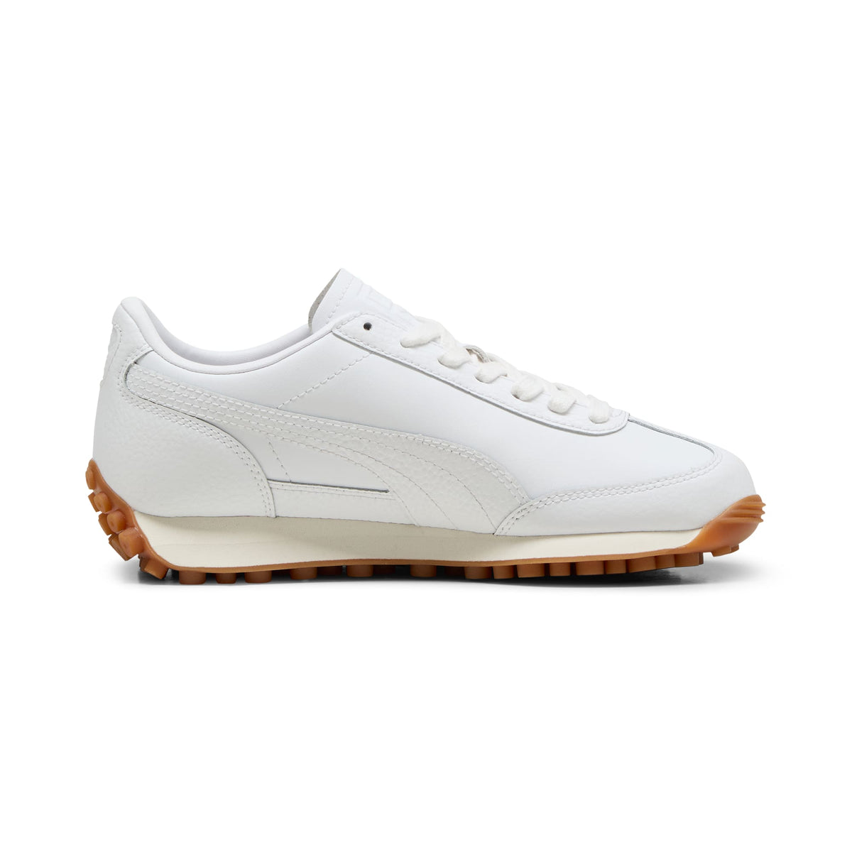2 Colores, Tenis Easy Rider de piel para niños grandes – PUMA White-Frosted Ivory – vista 5