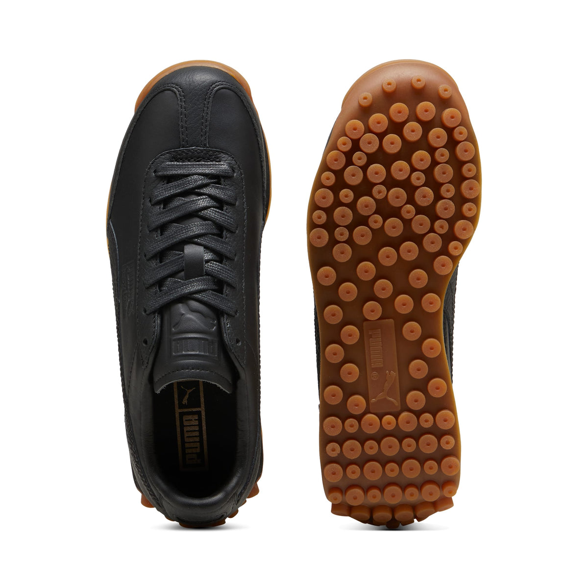 2 Colores, Tenis Easy Rider de piel para niños grandes – PUMA BLACK – vista 4