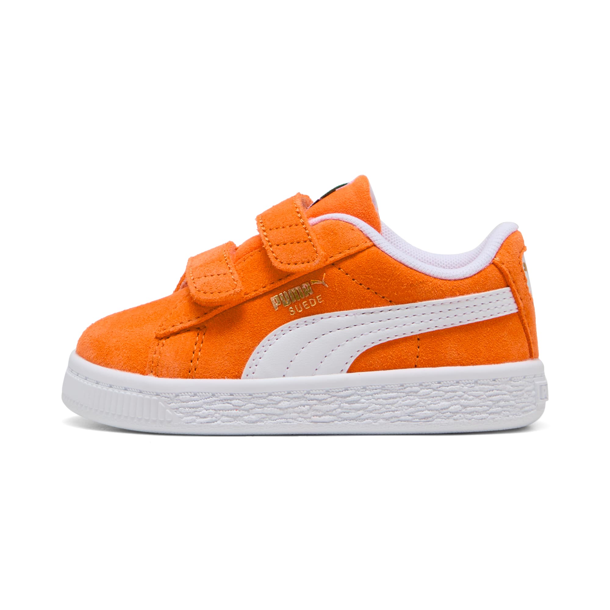 7 Colores, Tenis Infantiles Suede Classic – Cayenne Pepper-PUMA White – vista 1