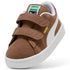 7 Colores, Tenis Infantiles Suede Classic – Haute Coffee-PUMA White – vista 6