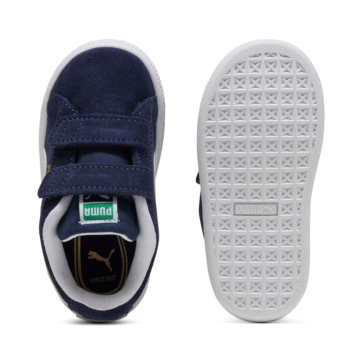 7 Colores, Tenis Infantiles Suede Classic – PUMA Navy-PUMA White – vista 4