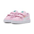 7 Colores, Tenis Infantiles Suede Classic – Pink Lady-PUMA White – vista 2