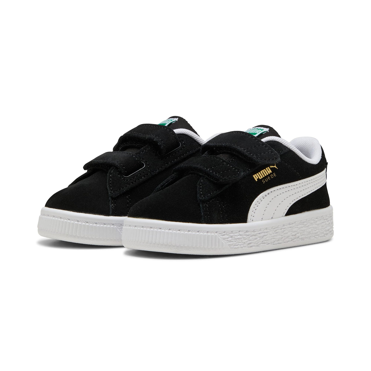 7 Colores, Tenis Infantiles Suede Classic – Puma Black-Puma White – vista 2