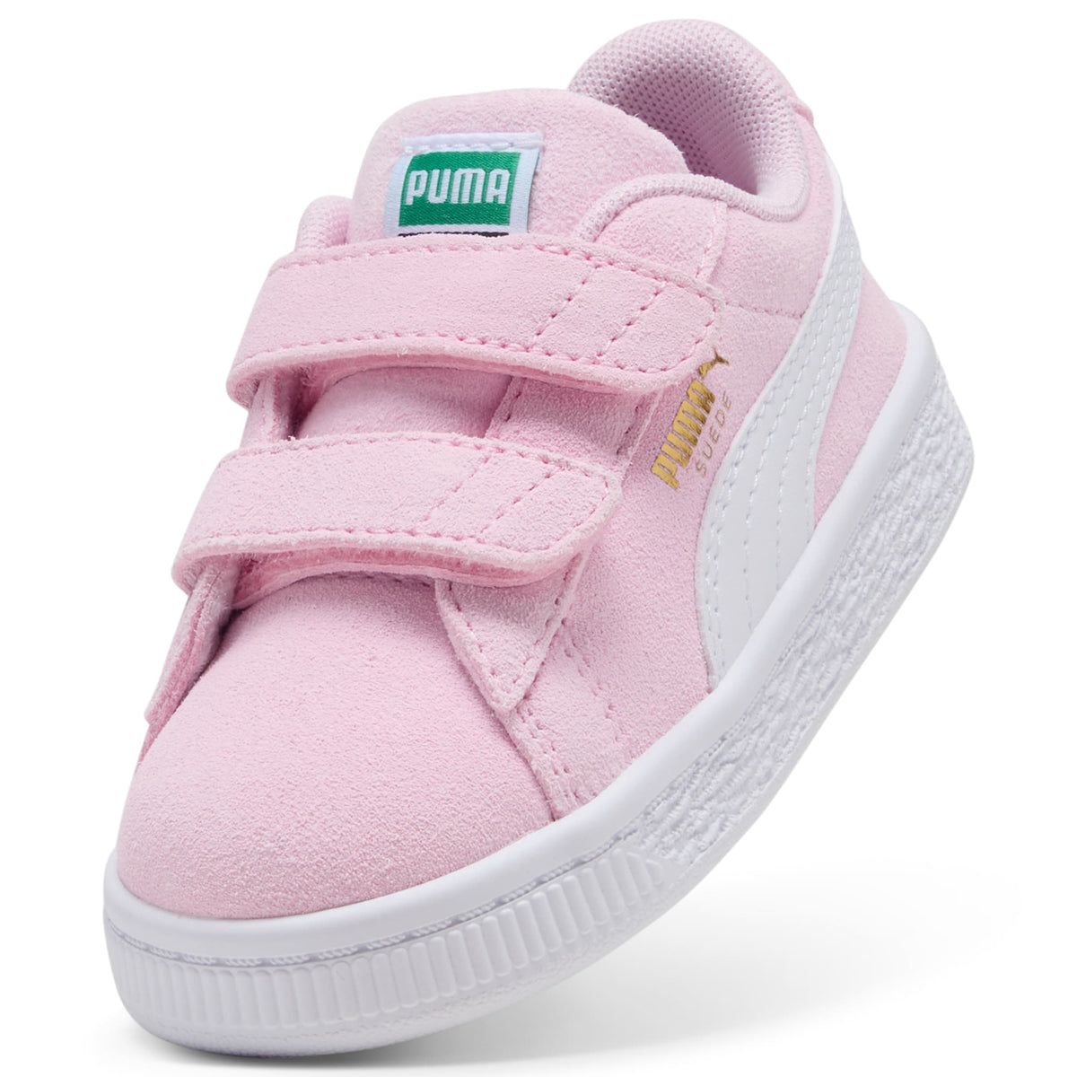7 Colores, Tenis Infantiles Suede Classic – Pink Lady-PUMA White – vista 6