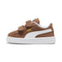 7 Colores, Tenis Infantiles Suede Classic – Haute Coffee-PUMA White – vista 1