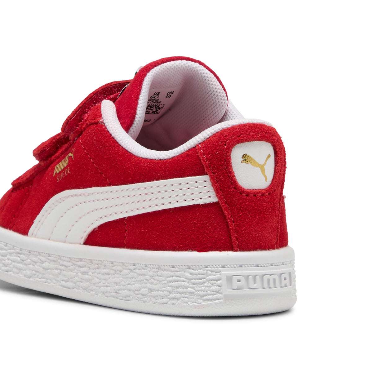 7 Colores, Tenis Infantiles Suede Classic – For All Time Red-PUMA White – vista 3