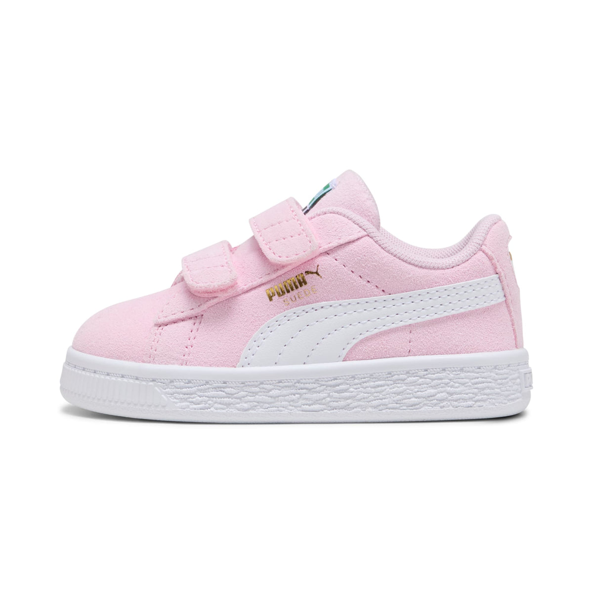 7 Colores, Tenis Infantiles Suede Classic – Pink Lady-PUMA White – vista 1