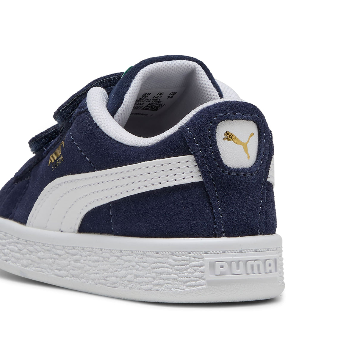 7 Colores, Tenis Infantiles Suede Classic – PUMA Navy-PUMA White – vista 3