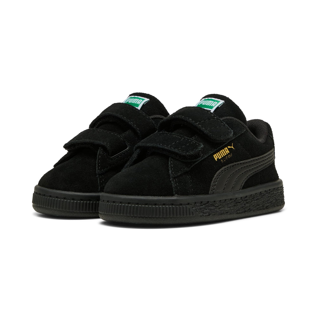 7 Colores, Tenis Infantiles Suede Classic – PUMA Black-PUMA Black – vista 2