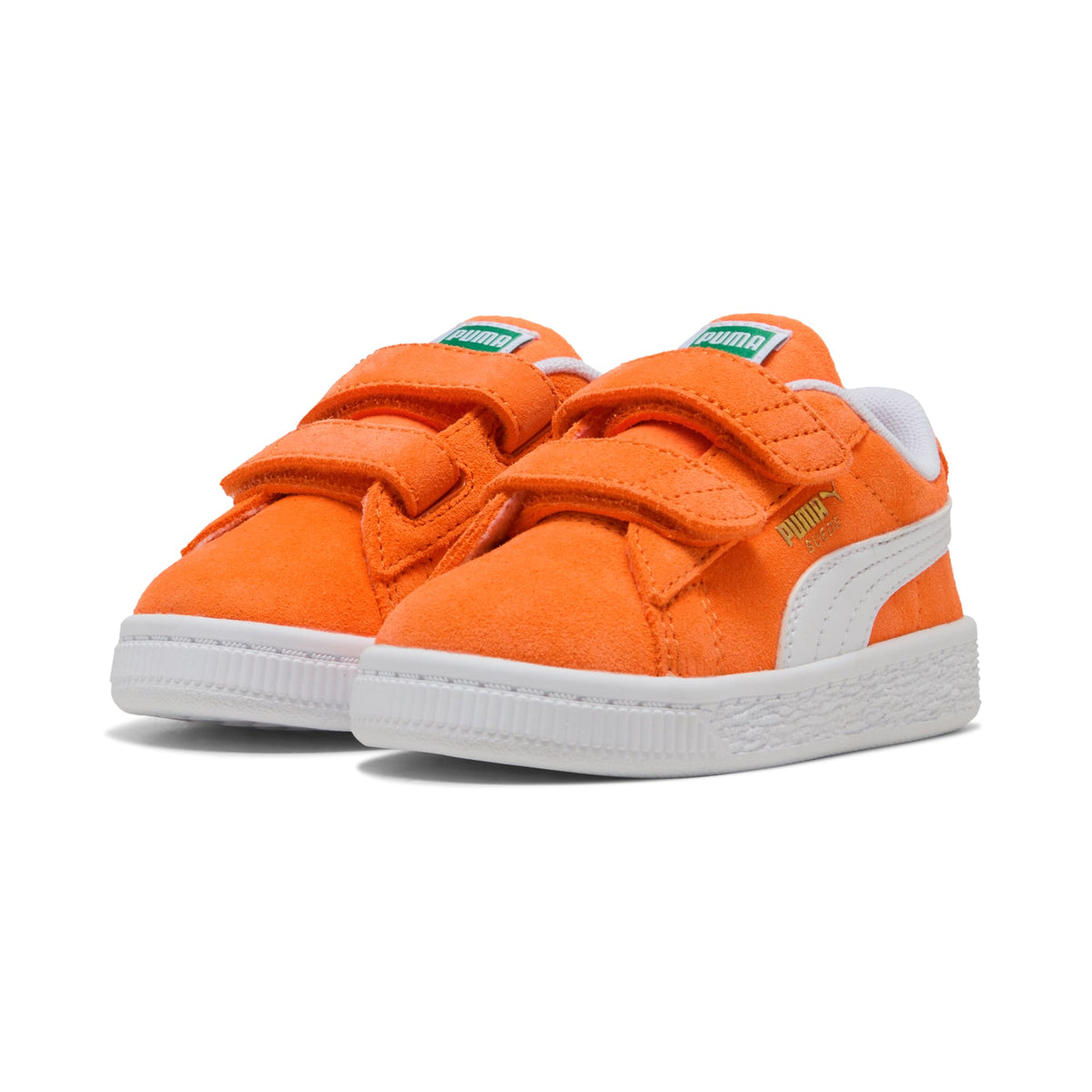 7 Colores, Tenis Infantiles Suede Classic – Cayenne Pepper-PUMA White – vista 2
