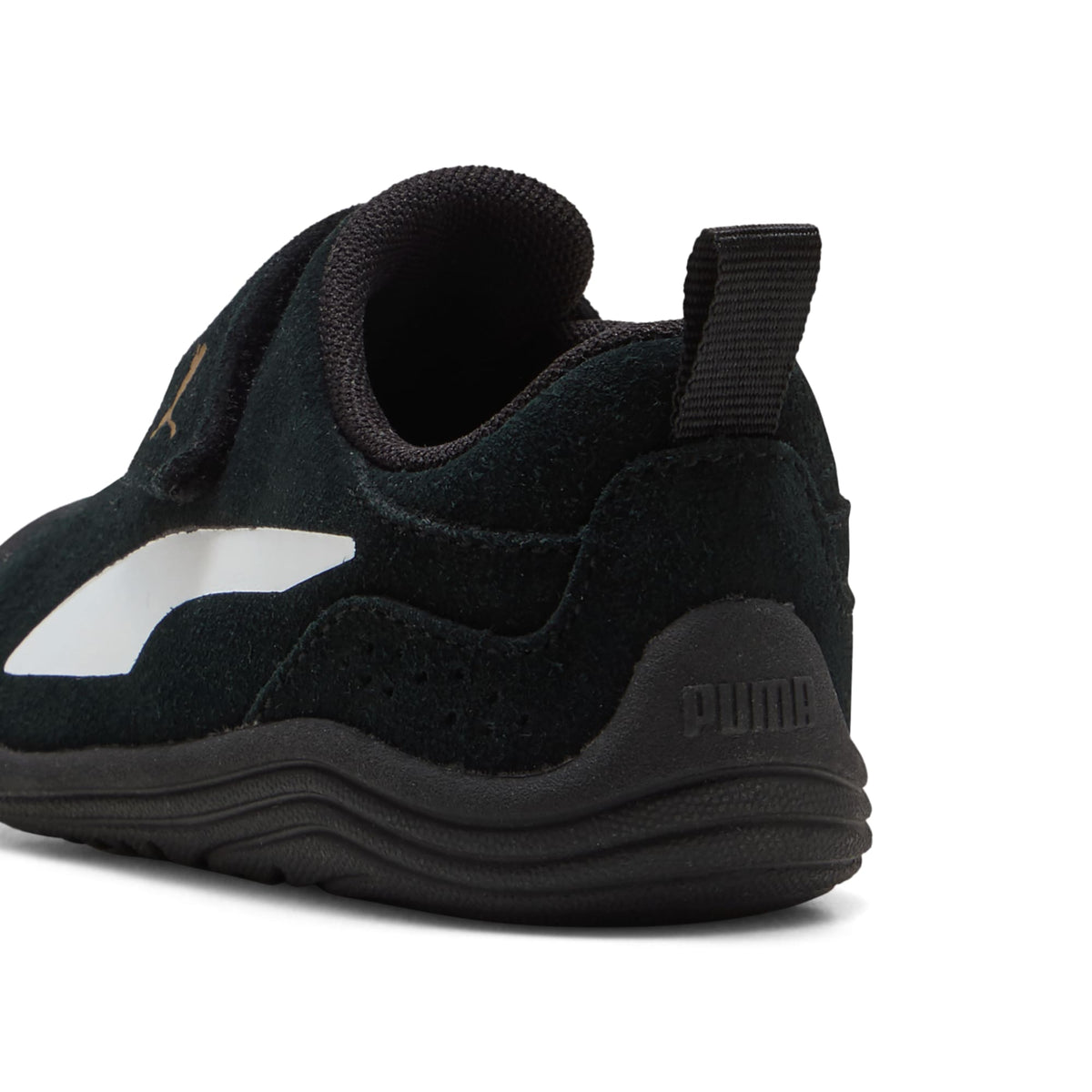 3 Colores, Tenis Kitten Premium para infantes – PUMA Black-PUMA White-PUMA Gold – vista 4