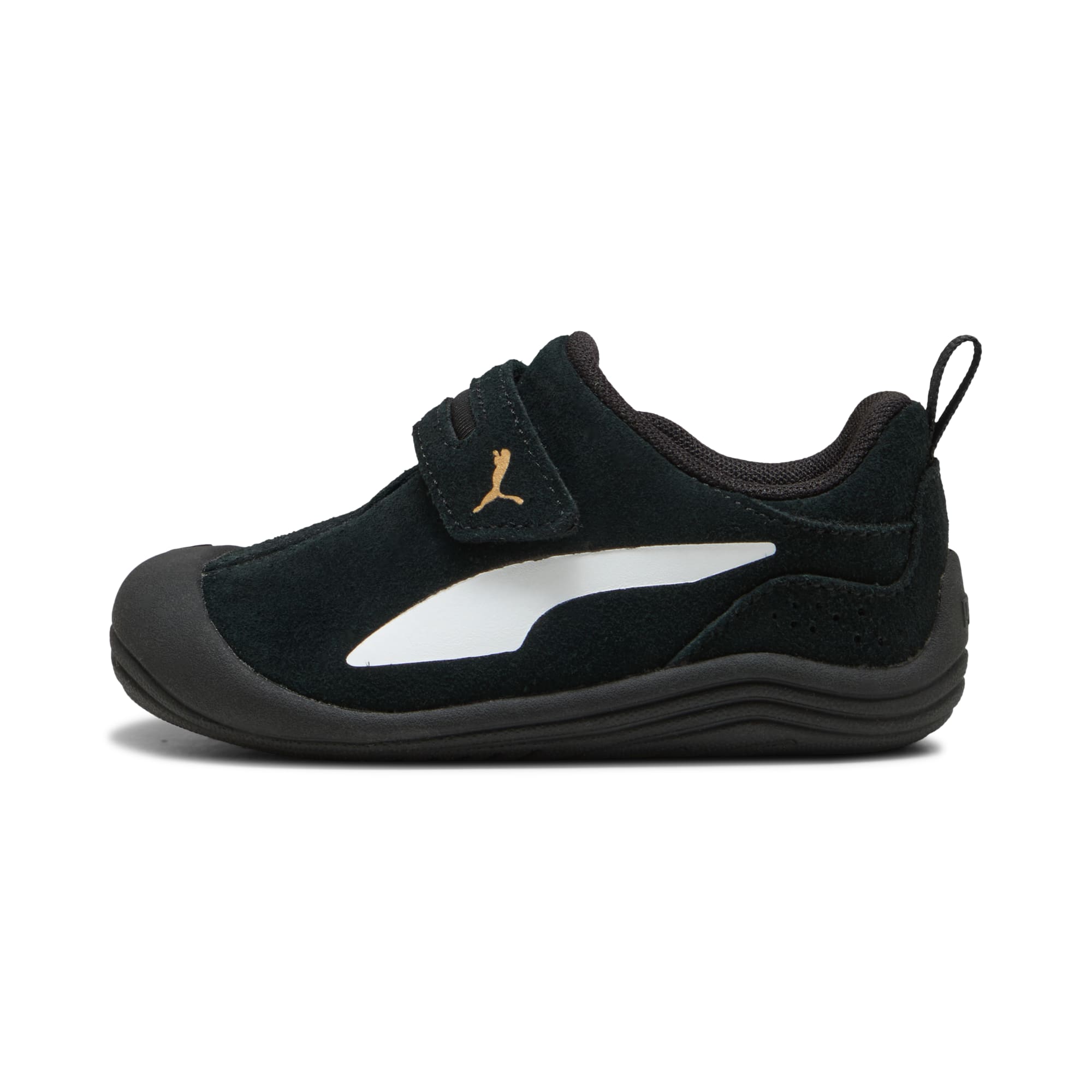 3 Colores, Tenis Kitten Premium para infantes – PUMA Black-PUMA White-PUMA Gold – vista 1