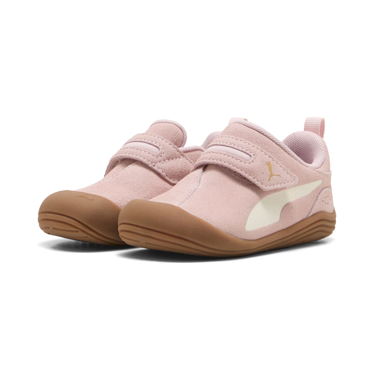 3 Colores, Tenis Kitten Premium para infantes – Mauve Mist-Frosted Ivory-PUMA Gold – vista 3