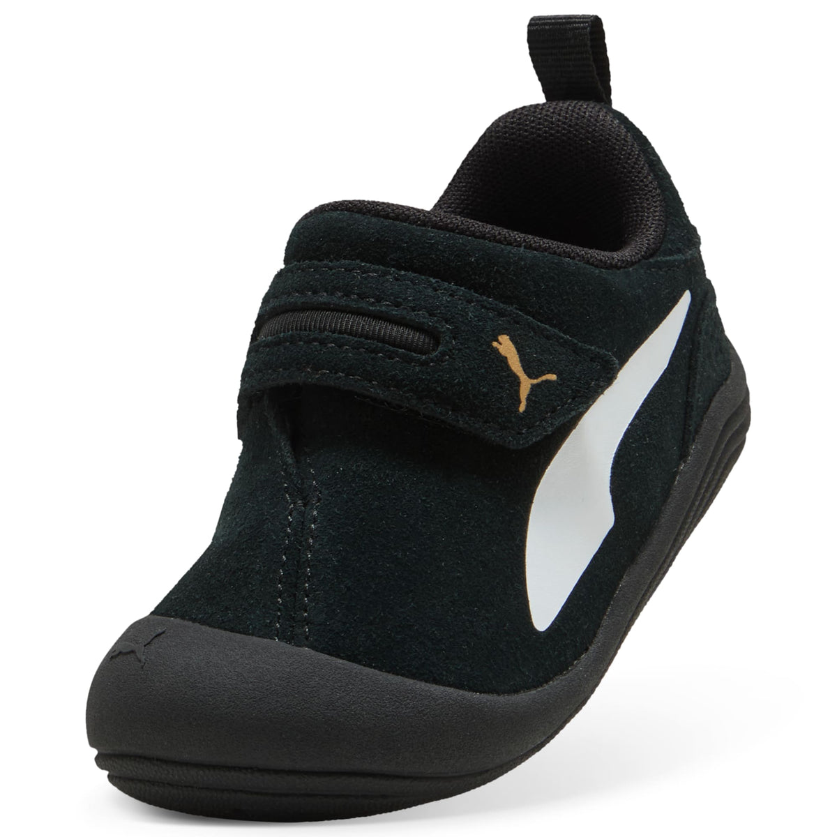 3 Colores, Tenis Kitten Premium para infantes – PUMA Black-PUMA White-PUMA Gold – vista 7