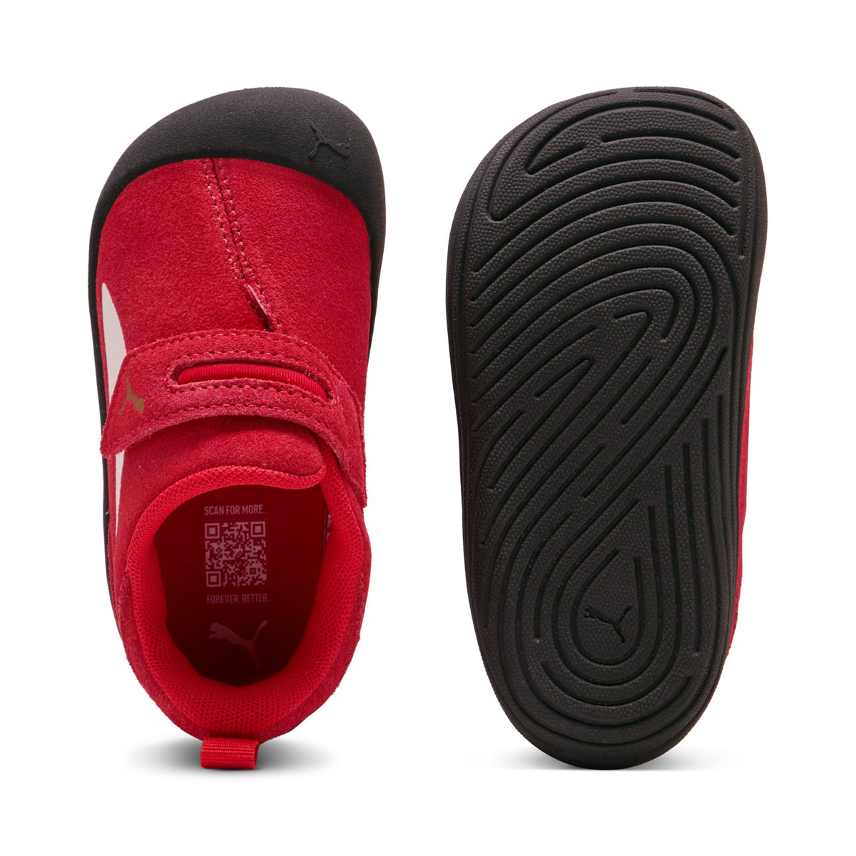3 Colores, Tenis Kitten Premium para infantes – For All Time Red-PUMA White-PUMA Gold – vista 5