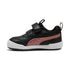 Tenis Multiflex 2 Glitz para infantes – PUMA Black-Rose Gold – vista 1