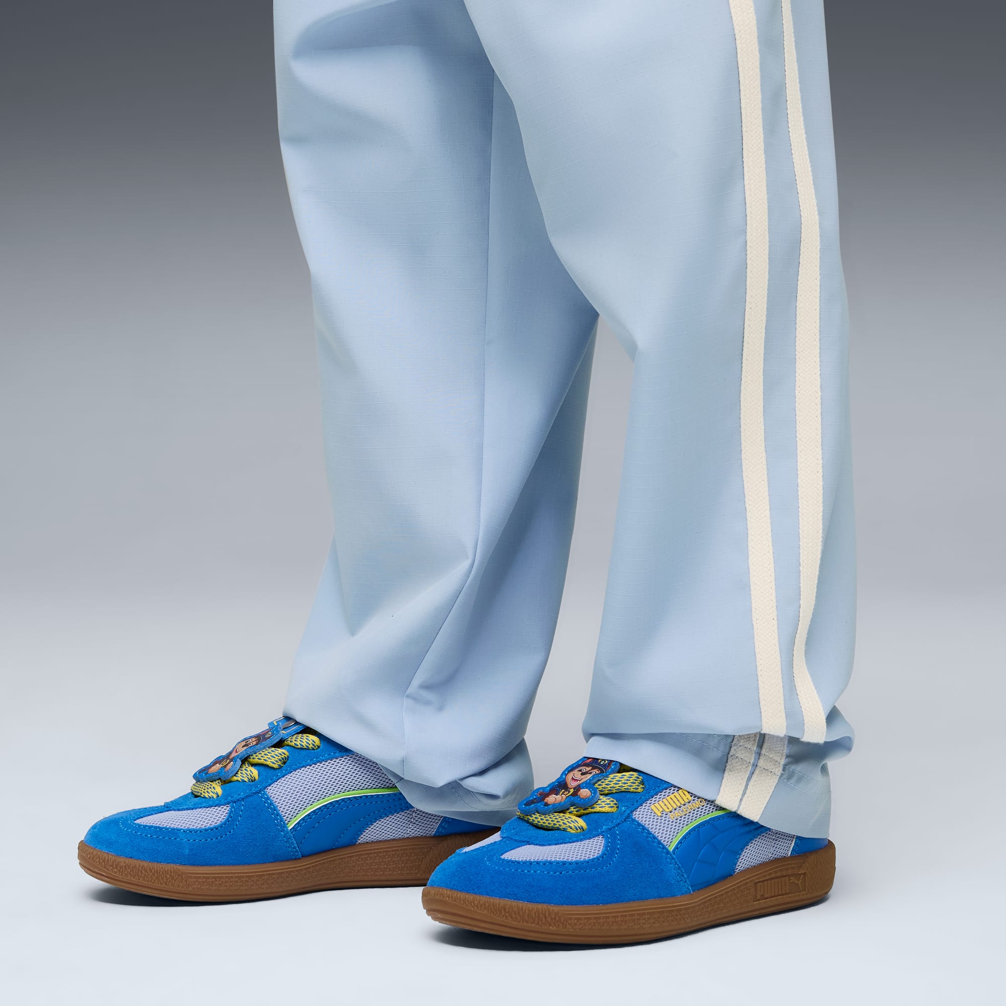 Tenis PUMA x PAW PATROL Palermo para niños – Snow Mountain Blue-PUMA Team Royal – vista 2