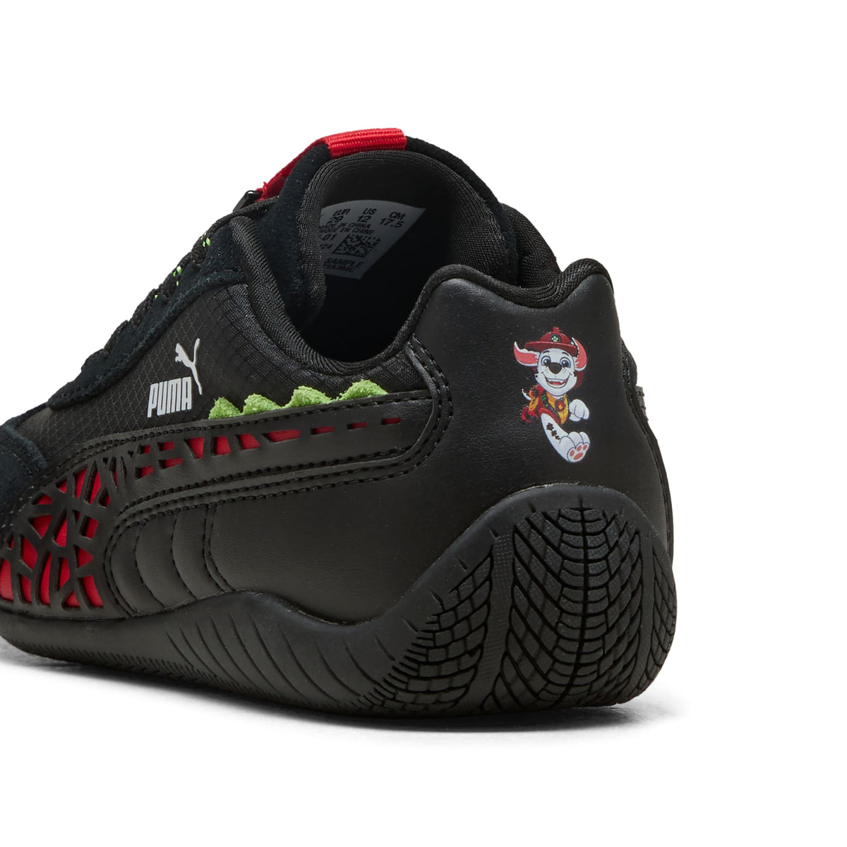 Tenis PUMA x PAW PATROL Speedcat para niños – PUMA Black-For All Time Red – vista 3