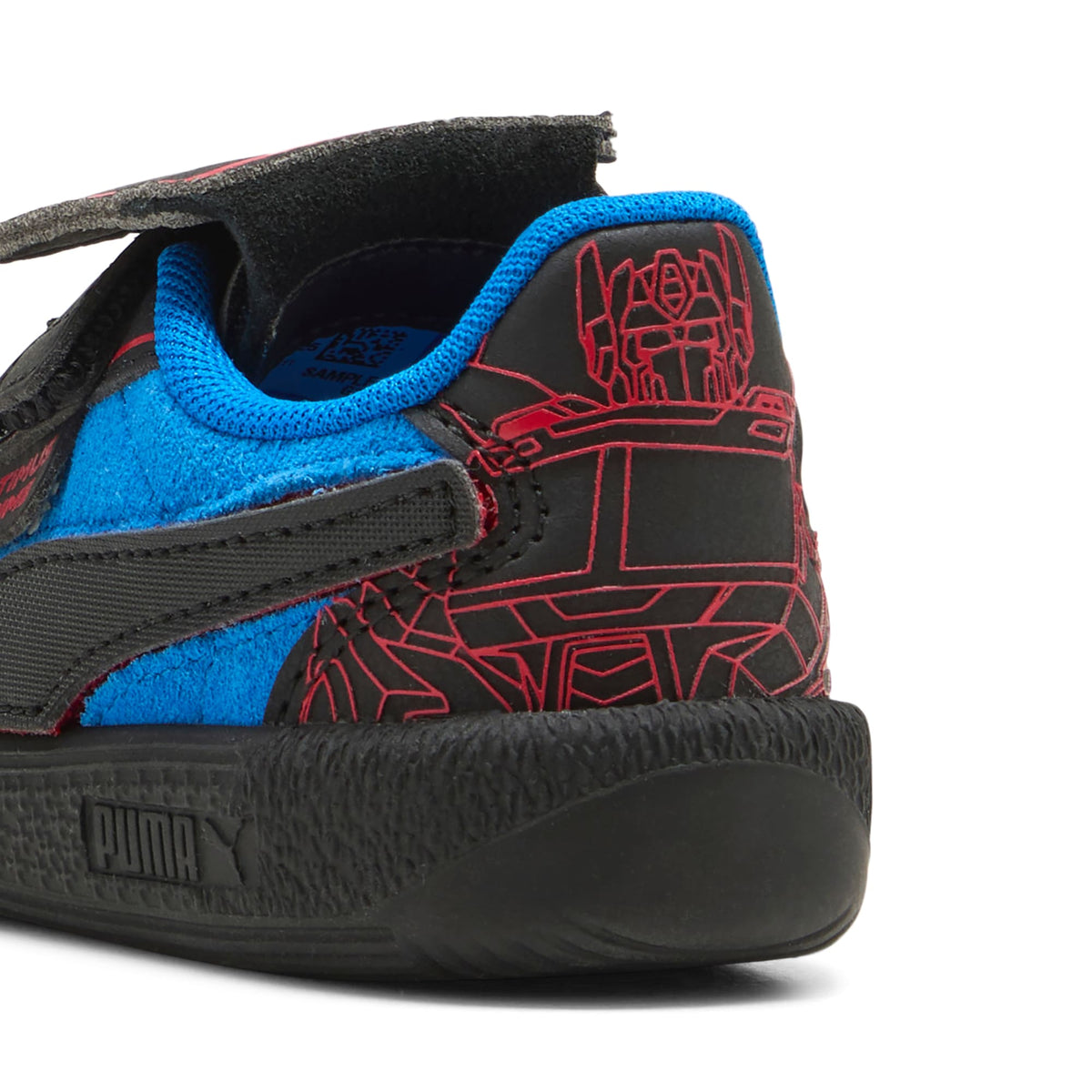 PUMA x TRANSFORMERS Palermo Toddlers' Easy On Sneakers – Racing Blue-PUMA Black – vista 3