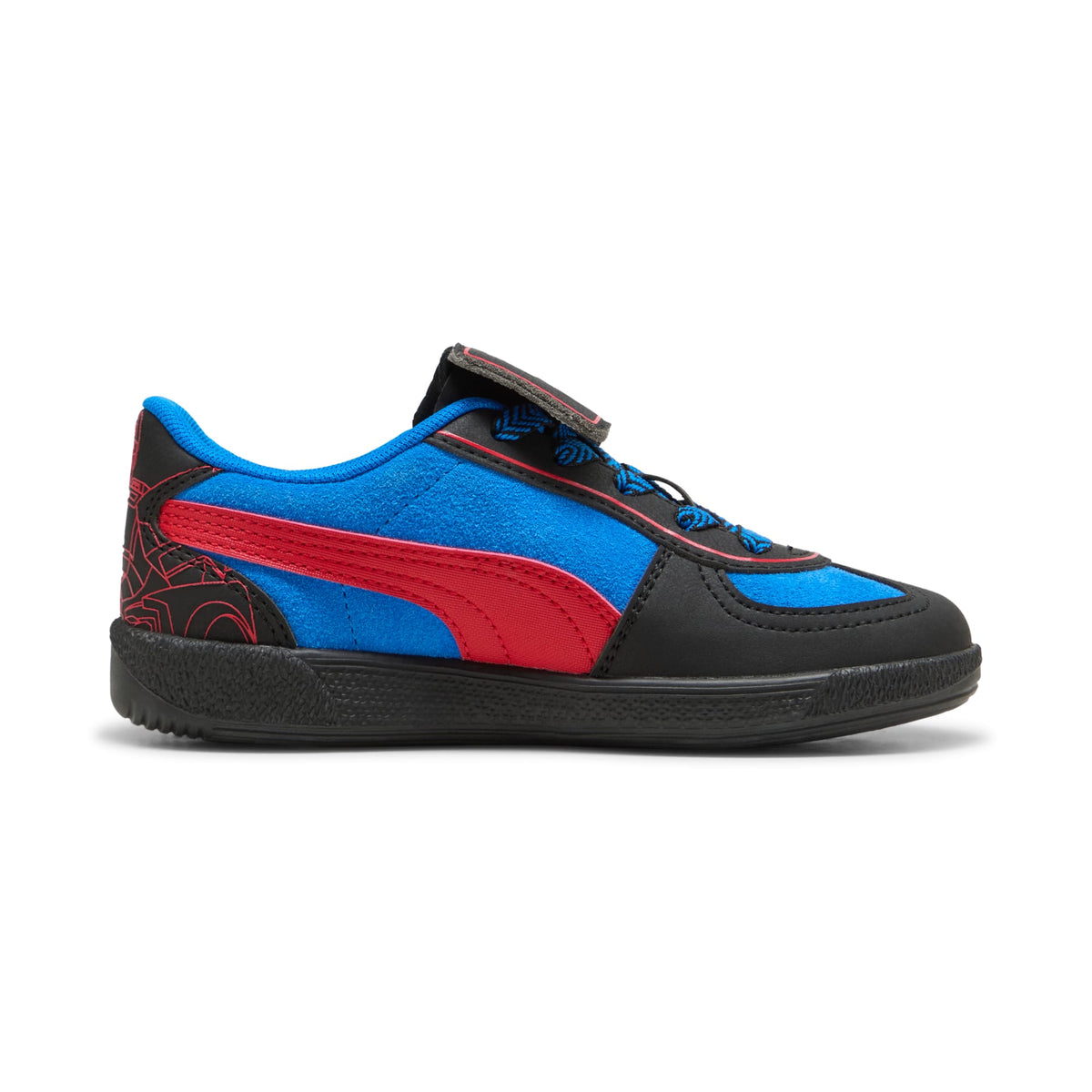 PUMA x TRANSFORMERS Palermo Little Kids' Sneakers – Racing Blue-PUMA Black – vista 7