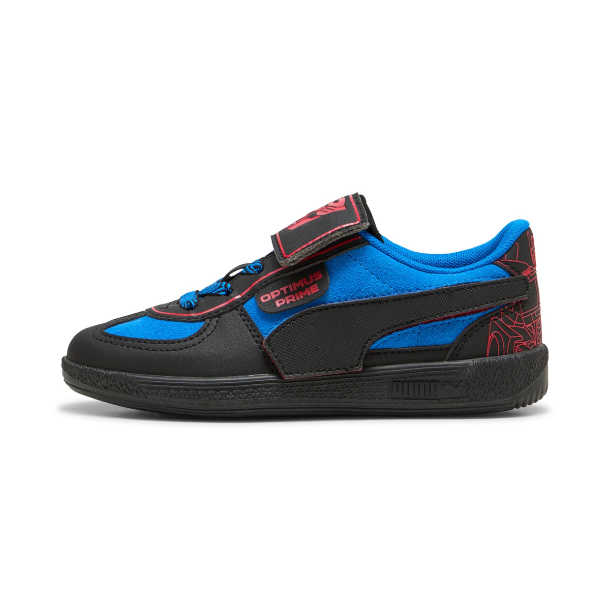 PUMA x TRANSFORMERS Palermo Little Kids' Sneakers – Racing Blue-PUMA Black – vista 1