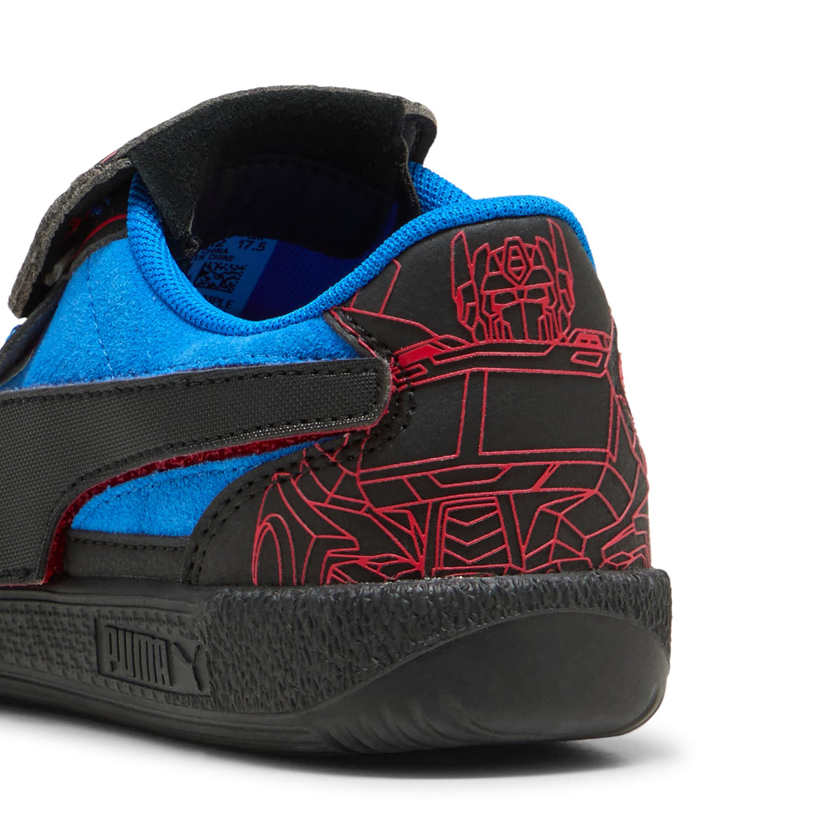 PUMA x TRANSFORMERS Palermo Little Kids' Sneakers – Racing Blue-PUMA Black – vista 5