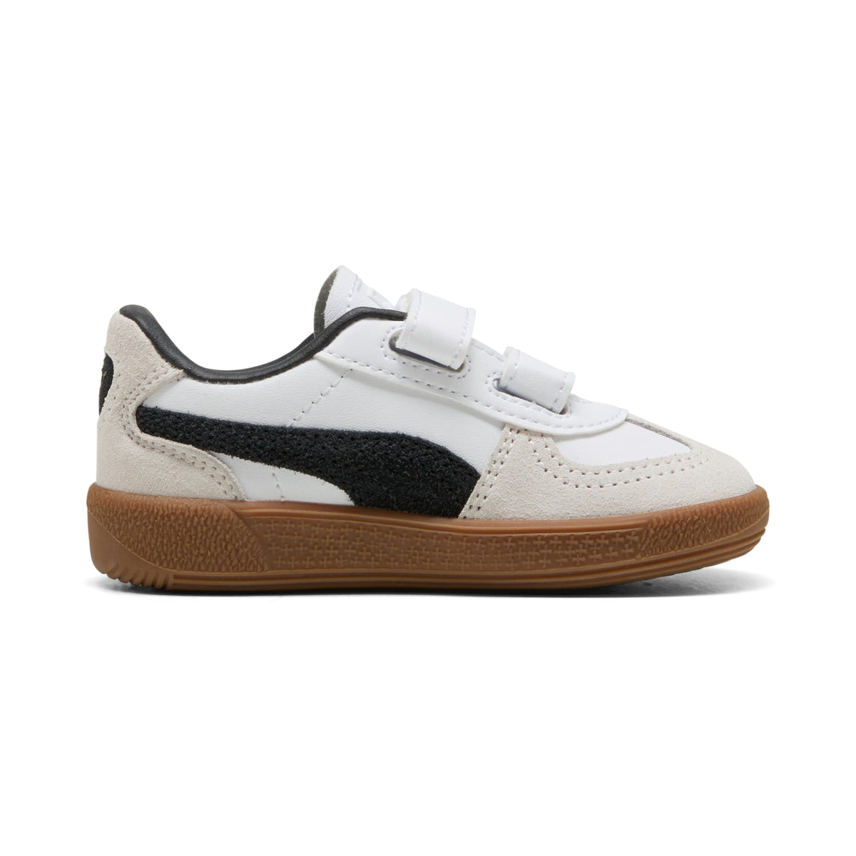 5 Colores, Tenis Palermo lth V para infantes – PUMA White-Vapor Gray-Gum – vista 5