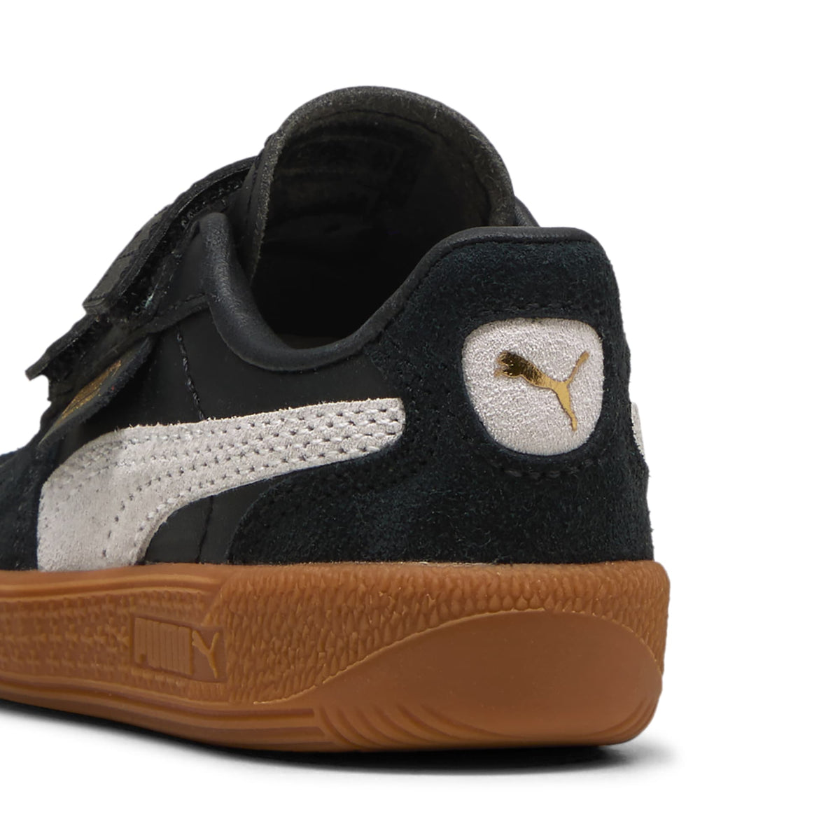 5 Colores, Tenis Palermo lth V para infantes – PUMA Black-Feather Gray-Gum – vista 3