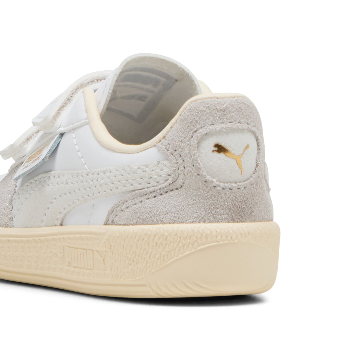 5 Colores, Tenis Palermo lth V para infantes – PUMA White-Cool Light Gray-Sugared Almond – vista 3