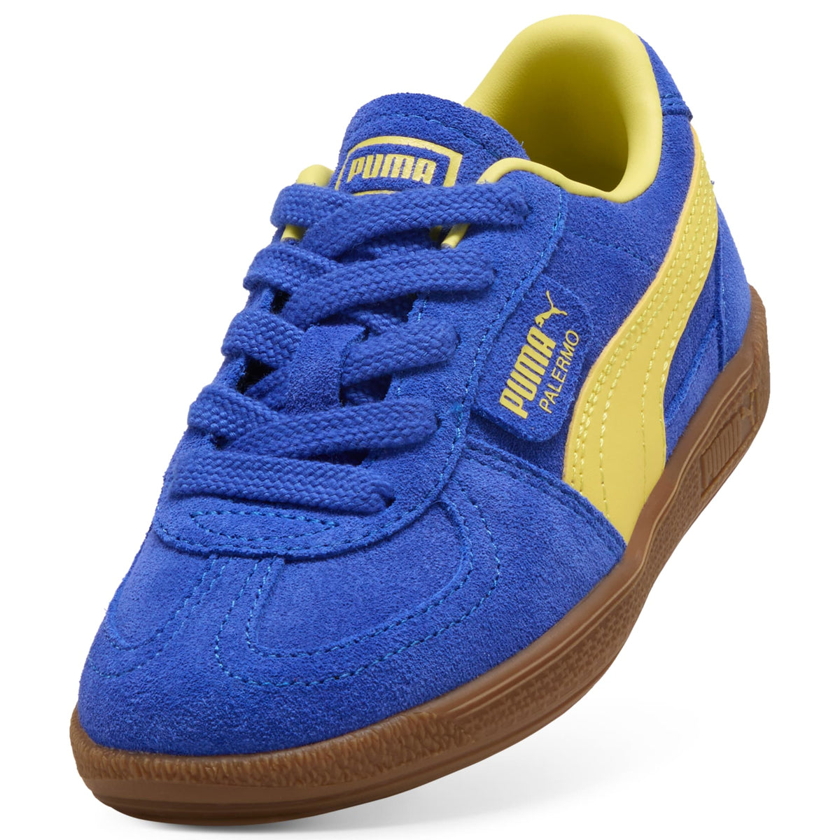 3 Colores, Tenis Palermo para niños – Royal Sapphire-Lemon Meringue – vista 6