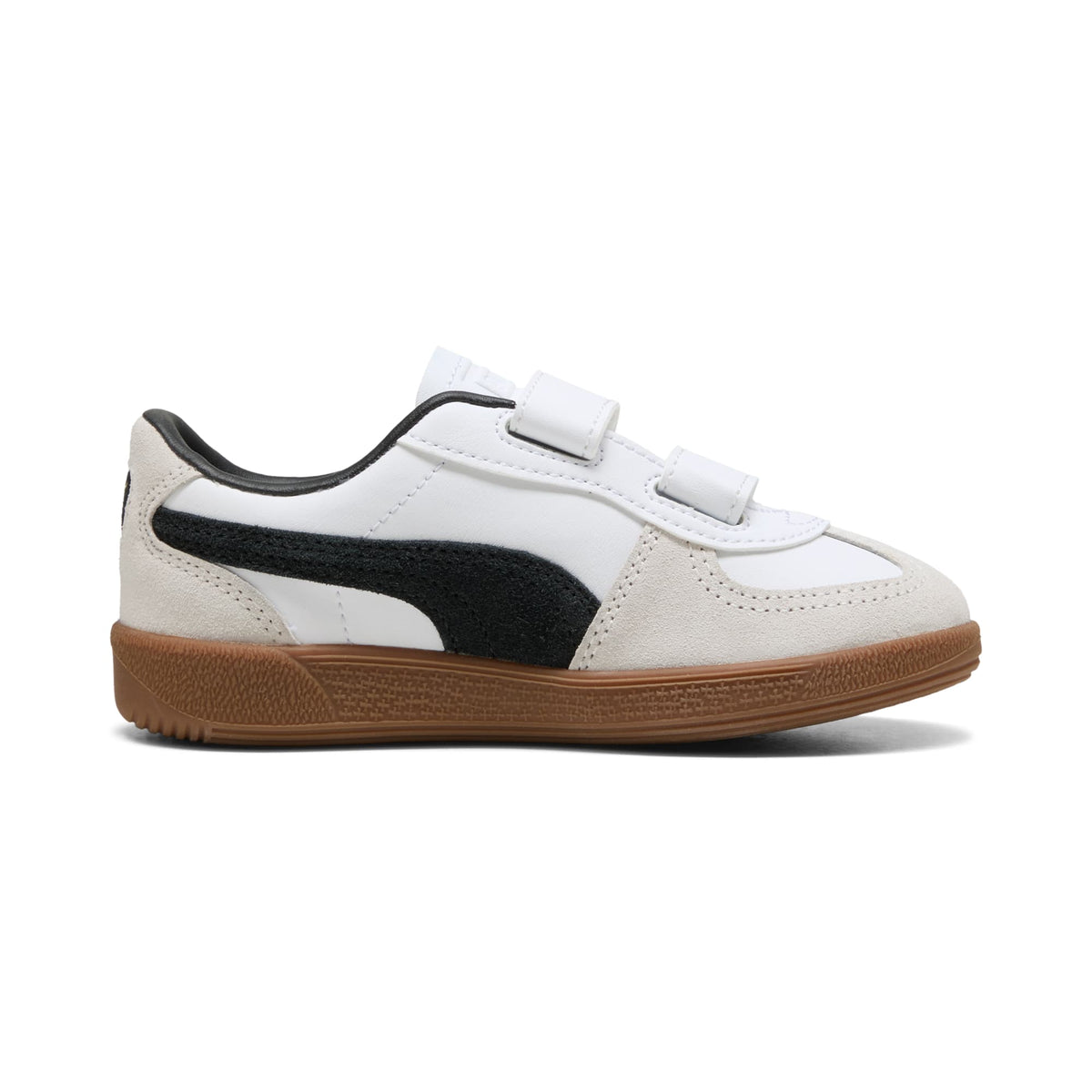2 Colores, Tenis Palermo para niños – PUMA White-Vapor Gray-Gum – vista 5
