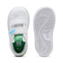 Tenis Smash 3.0 Dino para bebés – PUMA White-Green Fruit-Vibrant Blue – vista 4